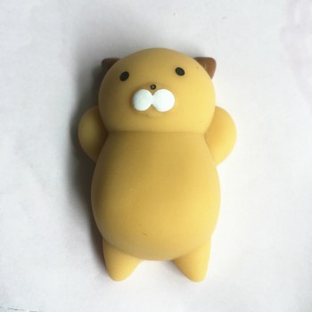 Anti-stress Squishy Toys Phone Strap Mini Soft Silicone Hand Squeeze Squishy Animals Cat Kawaii Rubber Squishes Antistress Toy