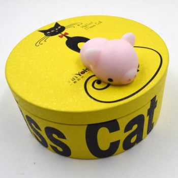 Anti-stress Squishy Toys Phone Strap Mini Soft Silicone Hand Squeeze Squishy Animals Cat Kawaii Rubber Squishes Antistress Toy