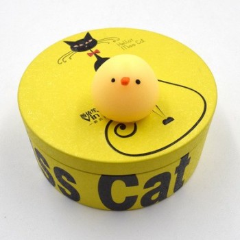 Anti-stress Squishy Toys Phone Strap Mini Soft Silicone Hand Squeeze Squishy Animals Cat Kawaii Rubber Squishes Antistress Toy