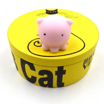 Anti-stress Squishy Toys Phone Strap Mini Soft Silicone Hand Squeeze Squishy Animals Cat Kawaii Rubber Squishes Antistress Toy