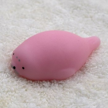 Anti-stress Squishy Toys Phone Strap Mini Soft Silicone Hand Squeeze Squishy Animals Cat Kawaii Rubber Squishes Antistress Toy