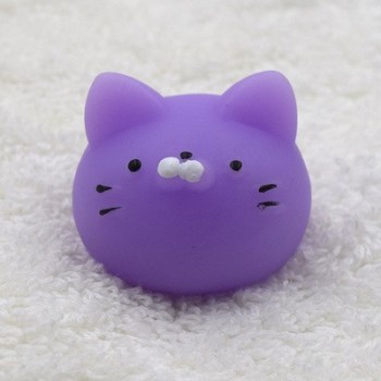 Anti-stress Squishy Toys Phone Strap Mini Soft Silicone Hand Squeeze Squishy Animals Cat Kawaii Rubber Squishes Antistress Toy