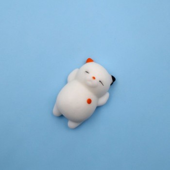 Anti-stress Squishy Toys Phone Strap Mini Soft Silicone Hand Squeeze Squishy Animals Cat Kawaii Rubber Squishes Antistress Toy
