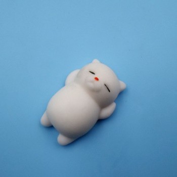 Anti-stress Squishy Toys Phone Strap Mini Soft Silicone Hand Squeeze Squishy Animals Cat Kawaii Rubber Squishes Antistress Toy