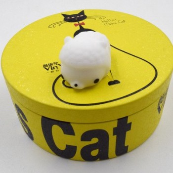 Anti-stress Squishy Toys Phone Strap Mini Soft Silicone Hand Squeeze Squishy Animals Cat Kawaii Rubber Squishes Antistress Toy