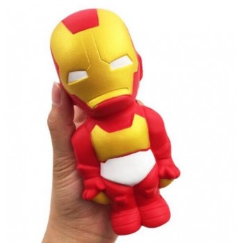 Super Hero Squishy Slow Rising Iron Man Spiderman Squishies Toy Jumbo Squeeze Stress Relief Toys For Kid