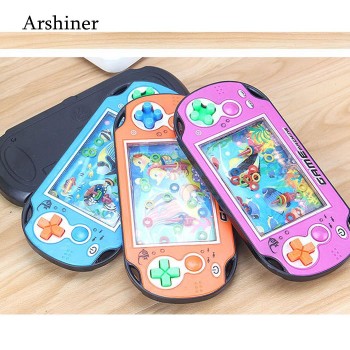 1 PCS squishy Water Ring Toss Squeeze Toy Child Handheld Game Machine Parent-Child Interactive Antistress Game Toys For Children