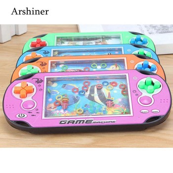 1 PCS squishy Water Ring Toss Squeeze Toy Child Handheld Game Machine Parent-Child Interactive Antistress Game Toys For Children