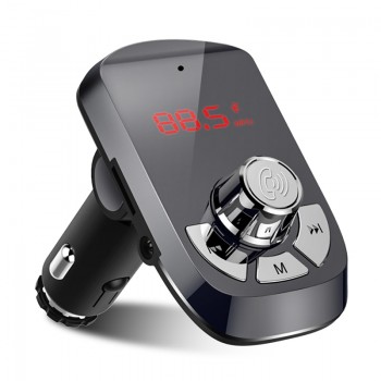 MEIDI FM Transmitter Car Charger Wireless Bluetooth Car Kit  Hands Free MP3 Player  Dual USB Car Charger AUX