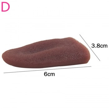 Novelty Magic Tricks Joke Toy Funny Tongue Chewing Gum Trick Dagger Knife Fake Nail Through Finger Stress Relief Toy Prank Maker