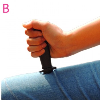 Novelty Magic Tricks Joke Toy Funny Tongue Chewing Gum Trick Dagger Knife Fake Nail Through Finger Stress Relief Toy Prank Maker