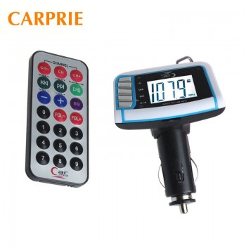 2018 New Handfree 12V LCD Wireless FM Transmitter Car MP3 Player SD TF Card USB Drive Remote Auto AUX Audio Adapteramp;Wholesale