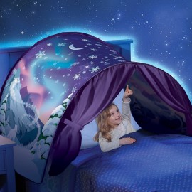 Kids Tents Baby Pop Up Bed Tent Cartoon Snowy Foldable Playhouse Comforting At Night Sleeping Outdoor Camp Tipi