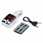MP3 Player Wireless FM Transmitter Modulator Car Kit USB SD MMC LCD Remote