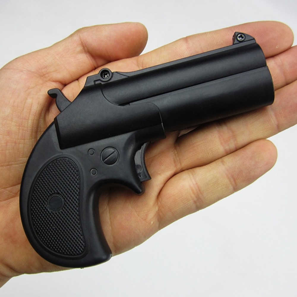 2PCS Outdoor Toy Guns 1:6 Metal Plastic Mini Pistol Soft Bullet Shot Gun Boy Gift Alloy CS Game Childrens gifts Manual Toy Gun