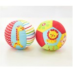 1pcs Baby Toys Animal Ball Soft Stuffed Toy Balls Baby Rattles Infant Babies Body Building Ball Kids Education Toy