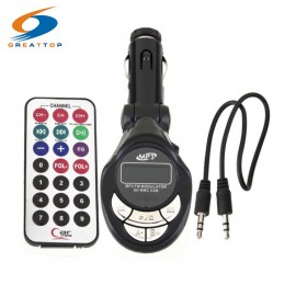 Hot Selling Cheap Car MP3 Player Wireless FM Transmitter Car Modulator USB Charger SD Remote 206 FM channels Wholesale