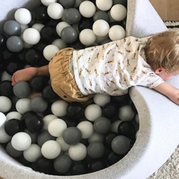 100pcs/lot Eco-Friendly Pink White Soft Plastic Water Pool Ocean Wave Ball Baby Funny Toys Stress Air Ball Outdoor Fun Sports