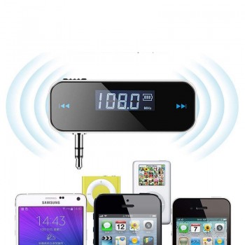 Rovtop Wireless 3.5mm Jack Car FM Transmitter In-car MP3 Player Music Audio FM Transmitter For iPhone Samsung iPad Xiaomi Z2