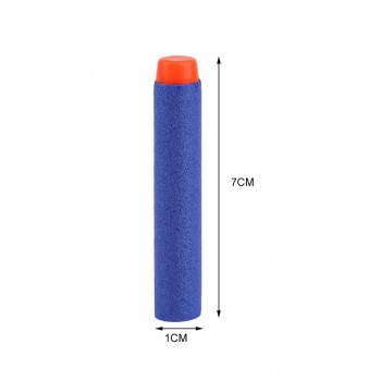 50/100/200 Pcs Light EVA Bullet Darts For NERF Belt Soft Gun Mask Wear Goggle Bullet Darts Elite Series Blasters Kid For Toy Gun