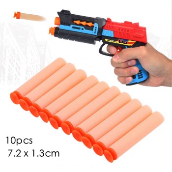 50/100/200 Pcs Light EVA Bullet Darts For NERF Belt Soft Gun Mask Wear Goggle Bullet Darts Elite Series Blasters Kid For Toy Gun