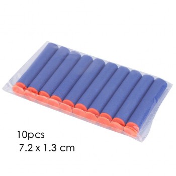 50/100/200 Pcs Light EVA Bullet Darts For NERF Belt Soft Gun Mask Wear Goggle Bullet Darts Elite Series Blasters Kid For Toy Gun
