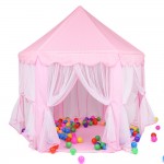 Easy-folding Children Tent Toy LED Lights Glowing Play House Castle Portable Folding Luminous Toys Outdoor Ball Tent Balls Pool