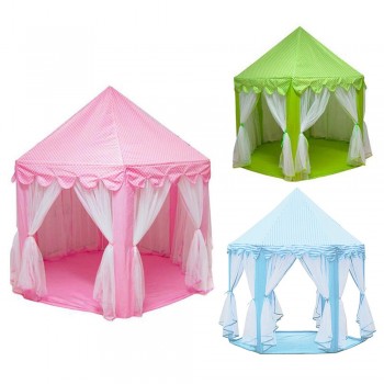 Easy-folding Children Tent Toy LED Lights Glowing Play House Castle Portable Folding Luminous Toys Outdoor Ball Tent Balls Pool