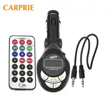 Car-Styling Car MP3 Player Wireless FM Transmitter Modulator USB SD CD MMC Remote 206 FM channels Dropshippingamp;Wholesale
