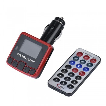 Car Kit MP3 Player FM Transmitter Wireless Radio Adapter USB Charger Car Kit MP3 Player TF SD USB LCD Car Accessories