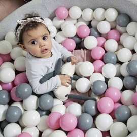 100pcs Eco-Friendly Plastic Ball Toys Soft Ocean The Pool Balls Baby Swimming Pit Toy Funny Outdoor Indoor Sports Kid Toy 5.5cm