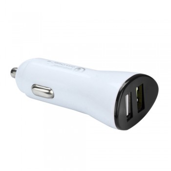 2.4A Dual USB Car Charger 2 Port 12-24V Cigarette Socket Lighter Wide Compatibility Car Charger For phones/tablet pc/navigator A
