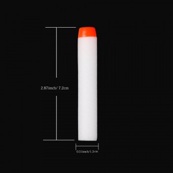 40pcs Fluorescence Toy Orbeez Gun Luminous Bullets for Nerf Series Blasters Refill Clip Darts EVA Soft Bullets glow in the dark