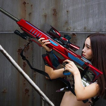 Plastic Infrared Water Bullet Gun Toy For Children Boys Sniper Rifle Pistol Soft Paintball Outdoor Toys Shooting Gun Kids Gifts