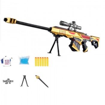 Plastic Infrared Water Bullet Gun Toy For Children Boys Sniper Rifle Pistol Soft Paintball Outdoor Toys Shooting Gun Kids Gifts