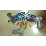 22cm Blue Orange blue Generation 1 Slugterra Gun Toy with 3 Bullets 1 Slug-terra doll Boy Pistol Gun d12
