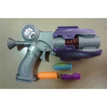 22cm Blue Orange blue Generation 1 Slugterra Gun Toy with 3 Bullets 1 Slug-terra doll Boy Pistol Gun d12