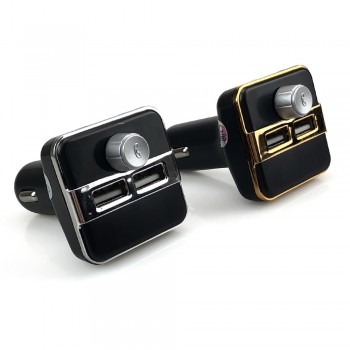 JINSERTA Car MP3 Music Player 2 USB Car Charger Wireless FM Transmitter Handsfree Call Bluetooth Car Kit Support TF Card