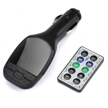 2017 Newest Car Electronics Accessories Wireless MP3 Player Auto FM Transmitter Modulator LCD Car Kit USB Charger SD MMC Remote