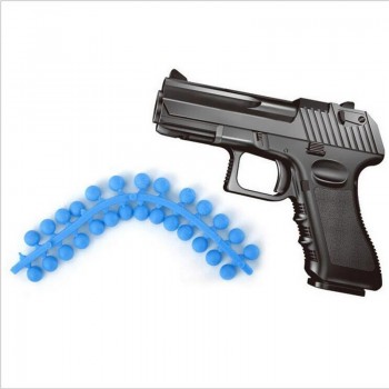 New Kids Toy Gun Desert Hawk Mini Manual Shooting Repeated Crystal Bullet Pistol Soft Bullet Model Alloy Sniper Pistol Toy