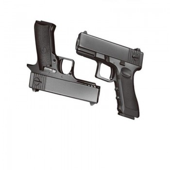 New Kids Toy Gun Desert Hawk Mini Manual Shooting Repeated Crystal Bullet Pistol Soft Bullet Model Alloy Sniper Pistol Toy