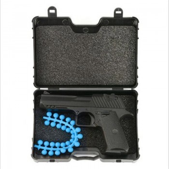 New Kids Toy Gun Desert Hawk Mini Manual Shooting Repeated Crystal Bullet Pistol Soft Bullet Model Alloy Sniper Pistol Toy
