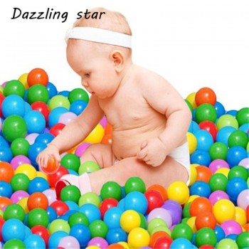 10pcs Colorful Ball Soft Plastic Ocean Ball Funny Baby Kid Swim Ball Pit Toy Water Pool Ocean Wave Ball 13 AGC