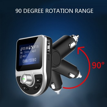 Onever Bluetooth FM Transmitter Handsfree Car Kit 3.1A USB Charger FM Radio Modulator Car MP3 Player Support TF Card U Disk AUX
