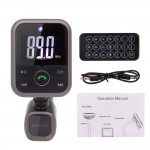 Car Kit MP3 Player Wireless Bluetooth FM Transmitter Radio Adapter Car Charger USB SD Card Reader and Calling Remote Control
