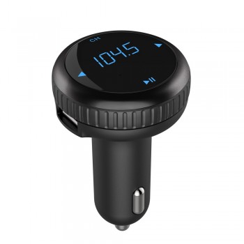 JINSERTA Car MP3 Audio Player Bluetooth FM Transmitter Wireless FM Modulator Car Kit HandsFree LCD USB TF Reader
