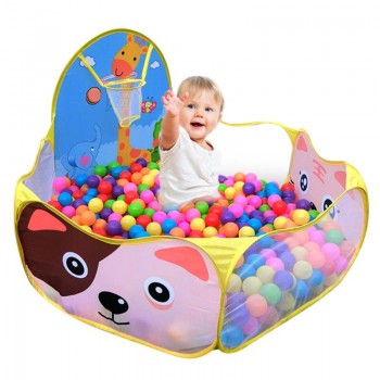 Manege for the baby Children Baby Boys Girls Ocean Ball Pit Pool Game arena Play Tent with Basketball Hoop a playpen Outdoor