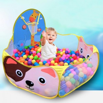 Manege for the baby Children Baby Boys Girls Ocean Ball Pit Pool Game arena Play Tent with Basketball Hoop a playpen Outdoor