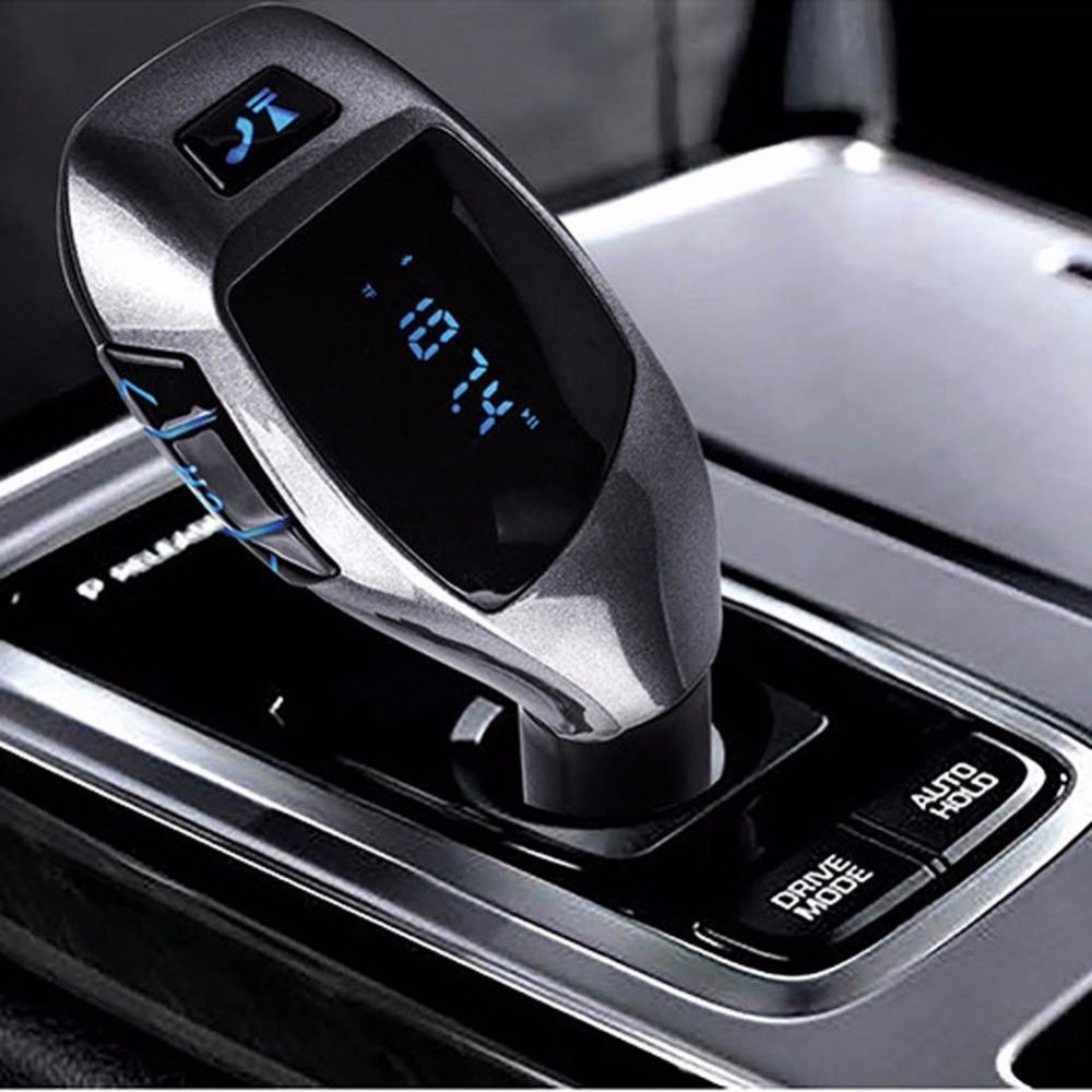 Wireless Bluetooth LCD MP3 Player Car Kit SD MMC USB FM Transmitter Modulator MP3 Player Support U-disk Hands-free Calling