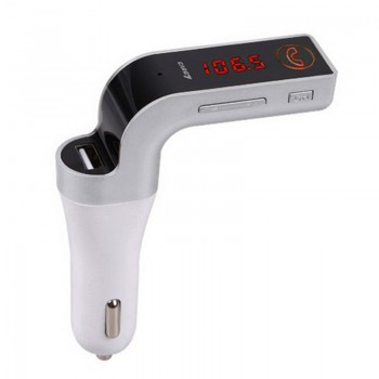 Car Charger Wireless Led Display Window Line Audio Input Portable Bluetooth MP3 Player LCD FM Transmitter Handsfree Car Kit